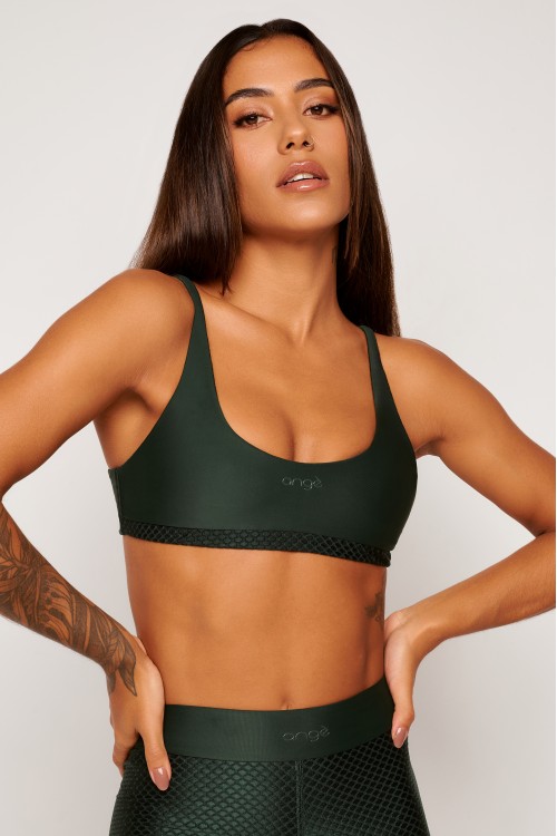 Top Verde Dupla Face Athletique